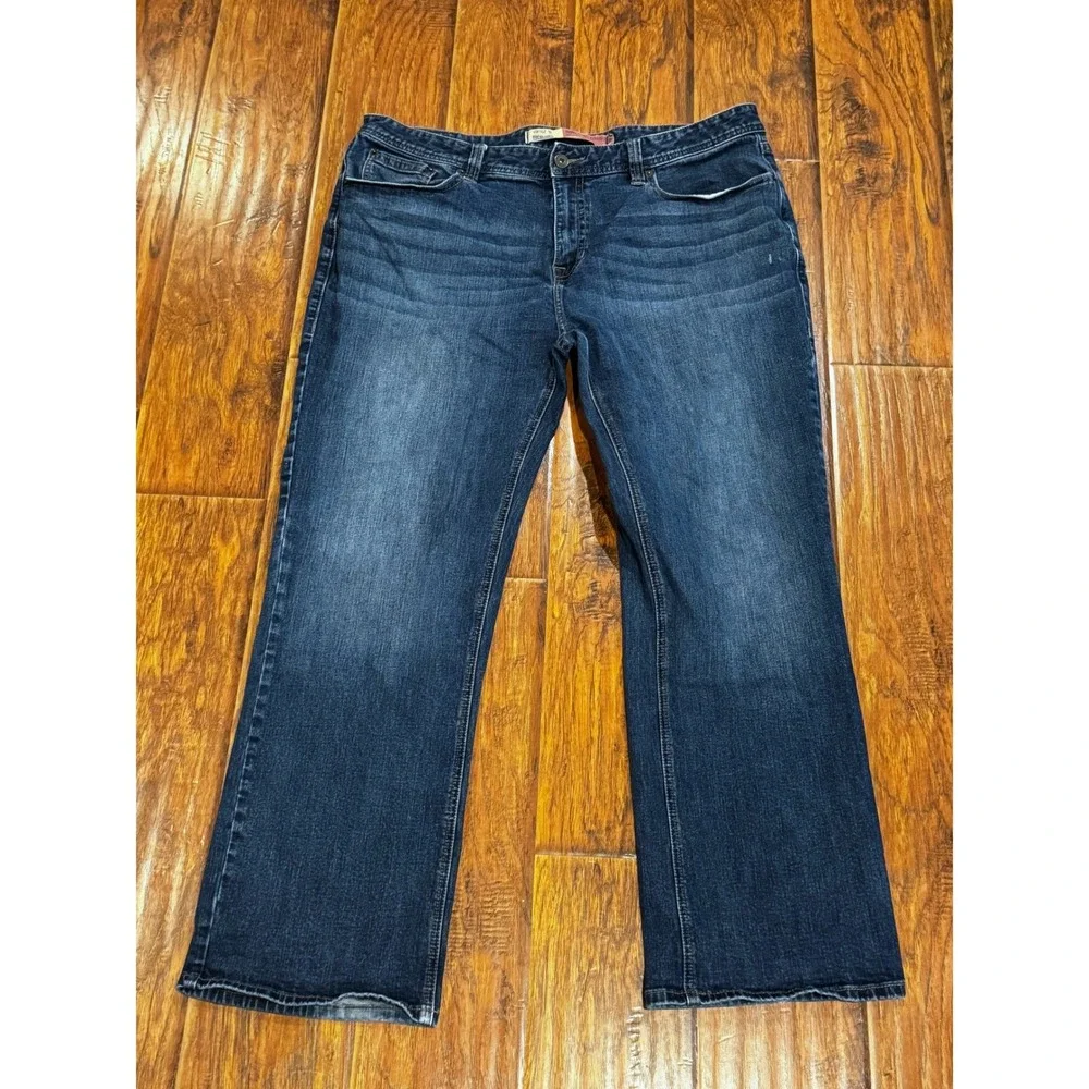 Rock & Roll Denim Jeans Double Barrel Relaxed Straight MOS6203 42x32 Vintage 46